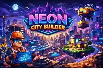 Neon City Builder