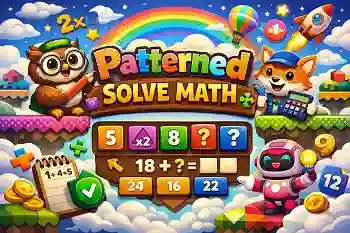 Patterned Solve Math